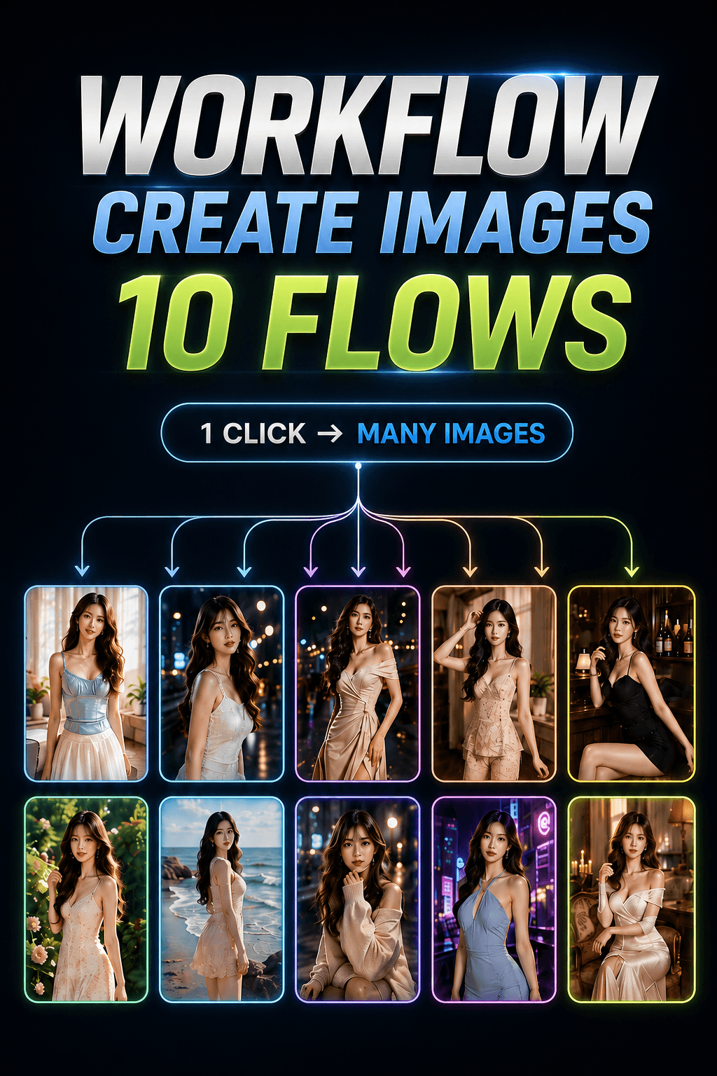 Nano Banana Image Workflow – Bulk Image Generation & Editing, Up To 10 Threads
