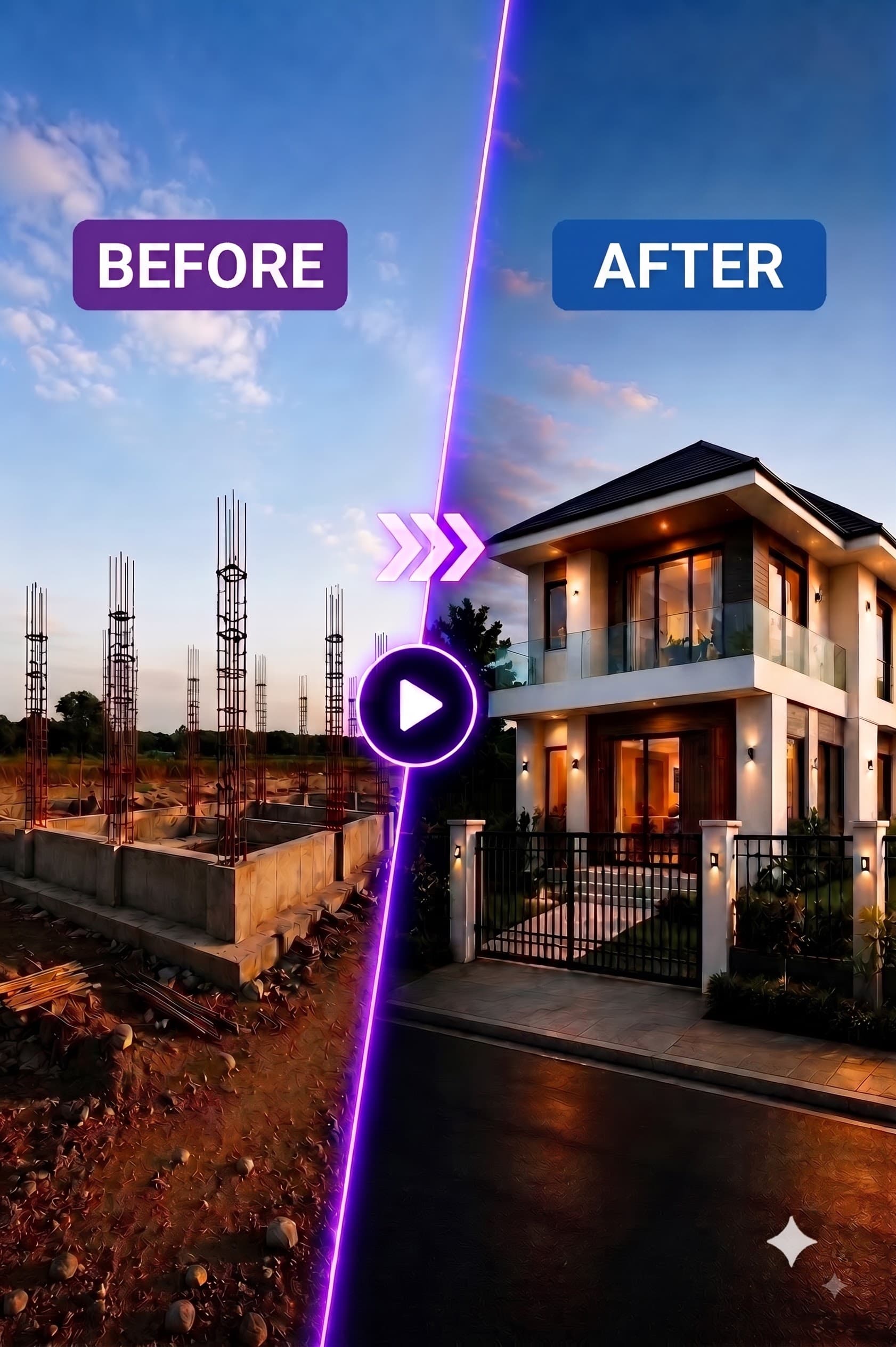 Construction Time-Lapse Automation – Build a House Time-Lapse From One Photo
